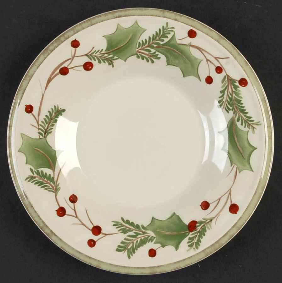 Holiday Gatherings Holiday Berry Dessert/Pie Plate by Lenox-1