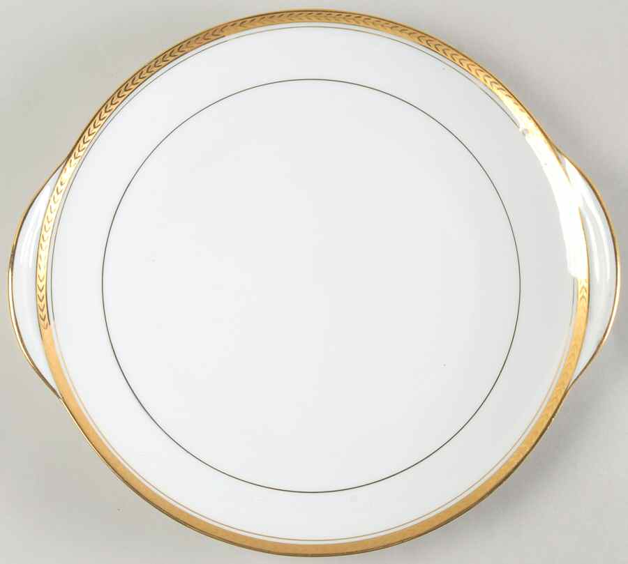 LIM268 Handled Cake Plate by Limoges-French-1