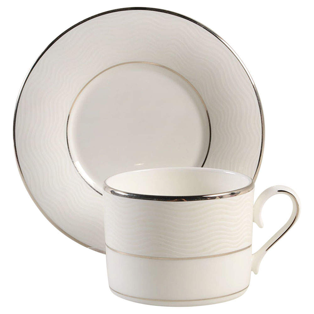 Apropos Flat Cup & Saucer Set by Lenox-1