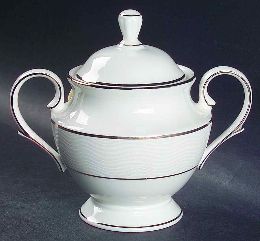 Apropos Sugar Bowl & Lid by Lenox-1