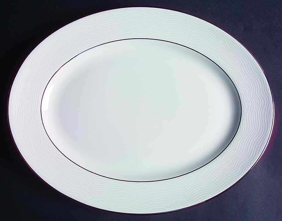 Apropos 13" Oval Serving Platter by Lenox-1