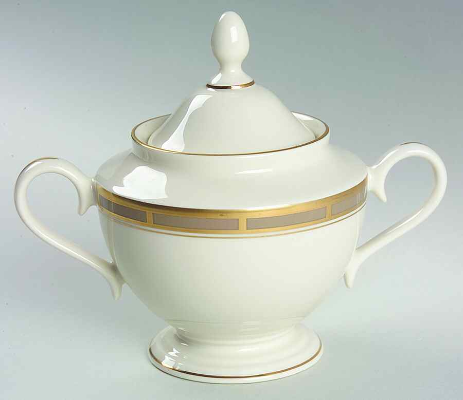 Desert Vista Sugar Bowl & Lid by Lenox-1