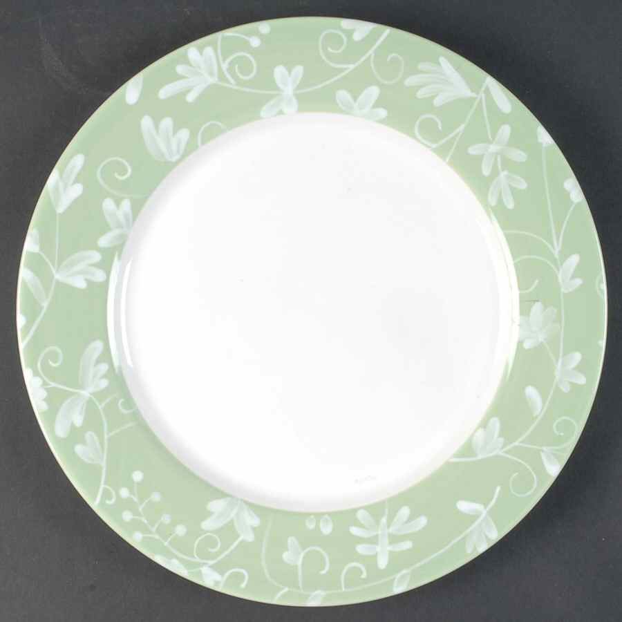 Summerville Jade Green 12" Chop Plate (Round Platter) by Living Art-1