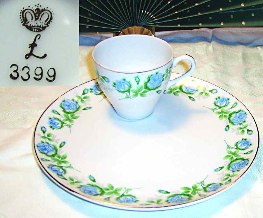 3399 Snack Plate & Cup Set by Lefton-1