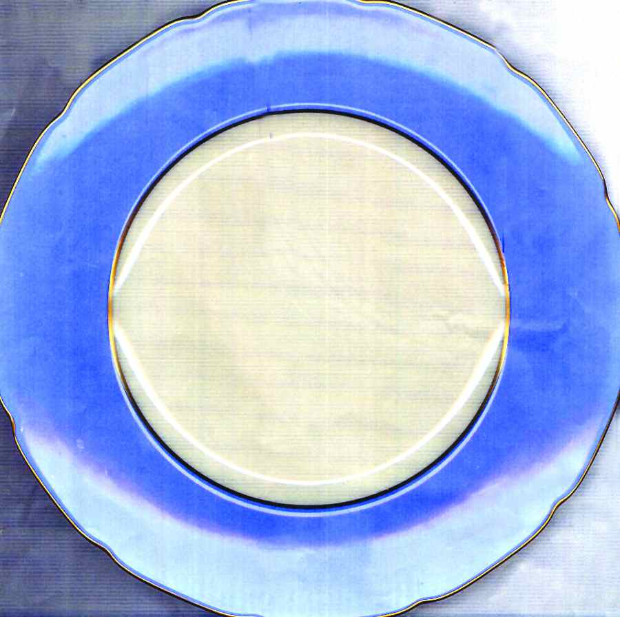 O46X17-1 Pale Blue Dinner Plate by Lenox-1