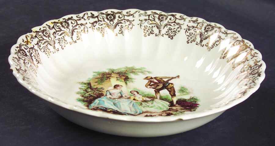 Serenade (Fil# TC2352) Coupe Soup Bowl by Limoges-American-1