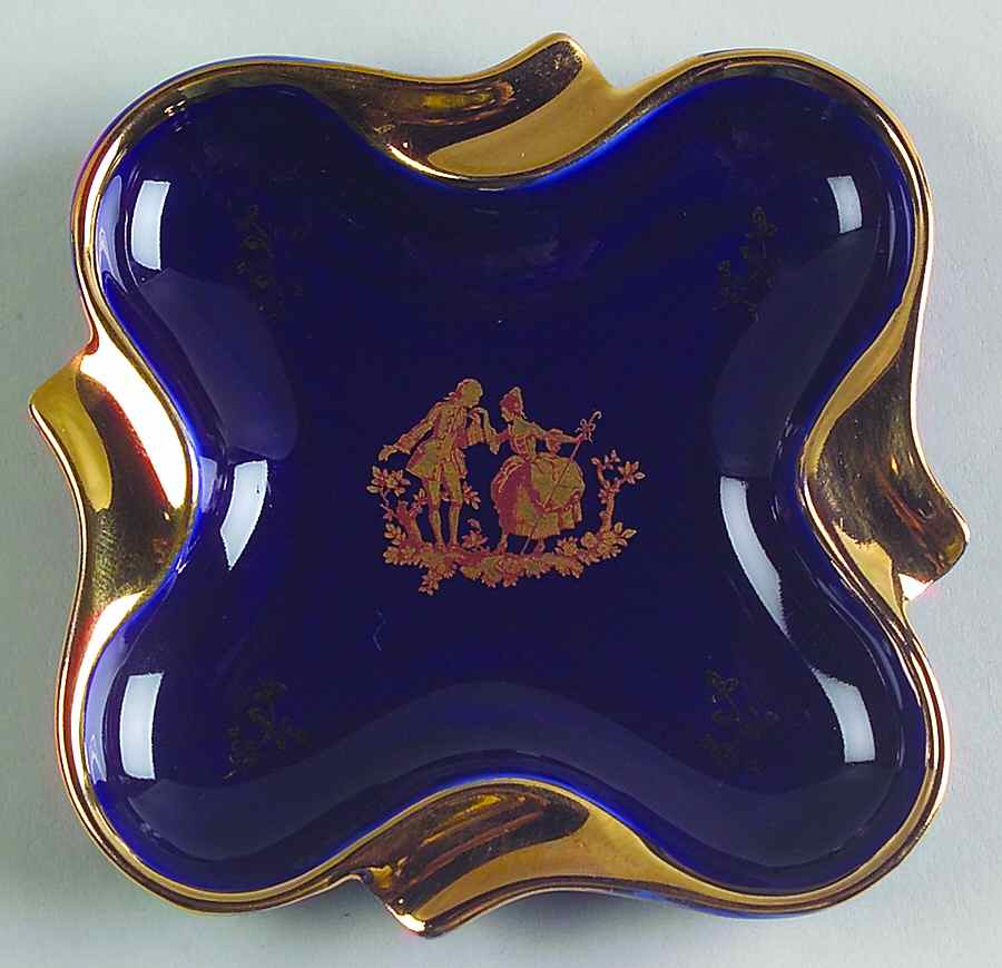 Marquise Small Ashtray by Limoges Castel-1