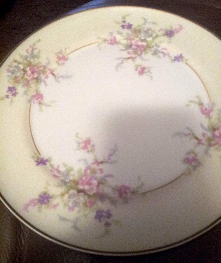 Royal la France Dinner Plate by Limoges-American-1