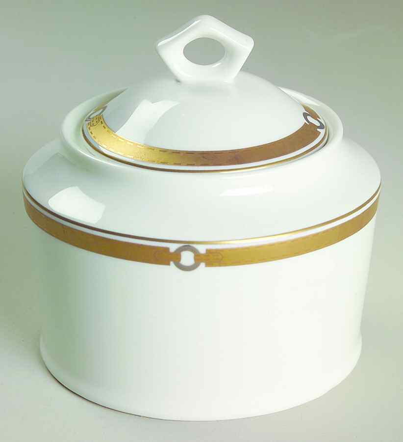 Harness Sugar Bowl & Lid by Ralph Lauren China-1