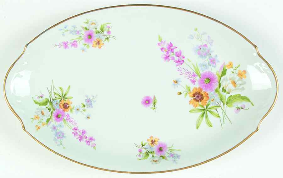 LNT232 13" Oval Serving Platter by Lanternier-1