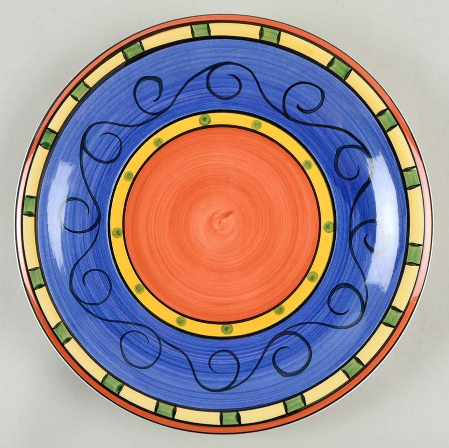 Panama Dinner Plate by Living Art-1