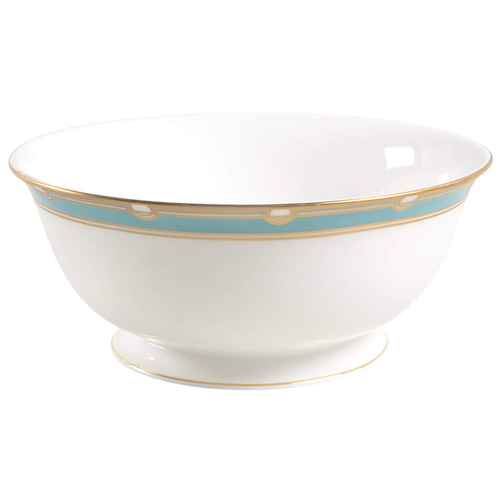Corona Grove Aqua 8" Round Serving Bowl by Lenox-1