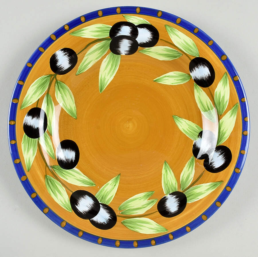 Olive Salad Plate by Laurie Gates-1