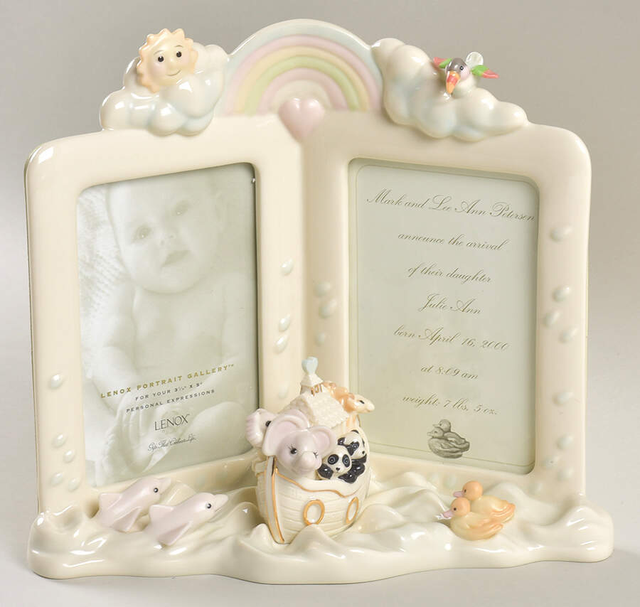 Noahs Ark Double Picture Frame by Lenox-1