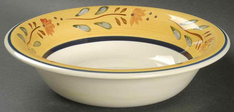 Tuscan Garden Coupe Soup Bowl by Liddy-1