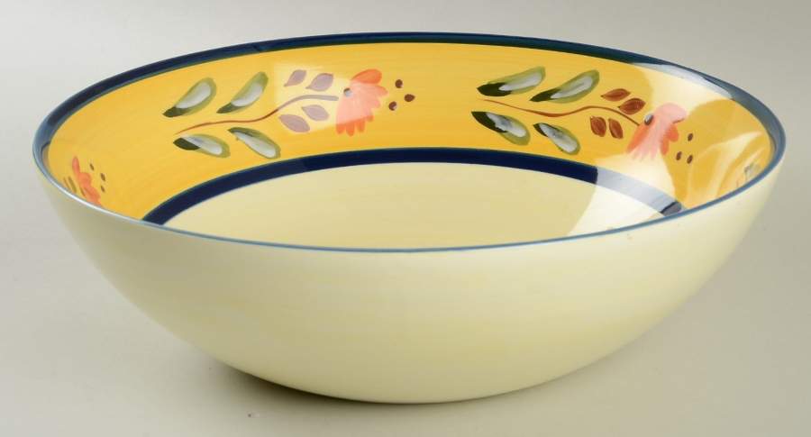 Tuscan Garden 10" Pasta Serving Bowl by Liddy-1