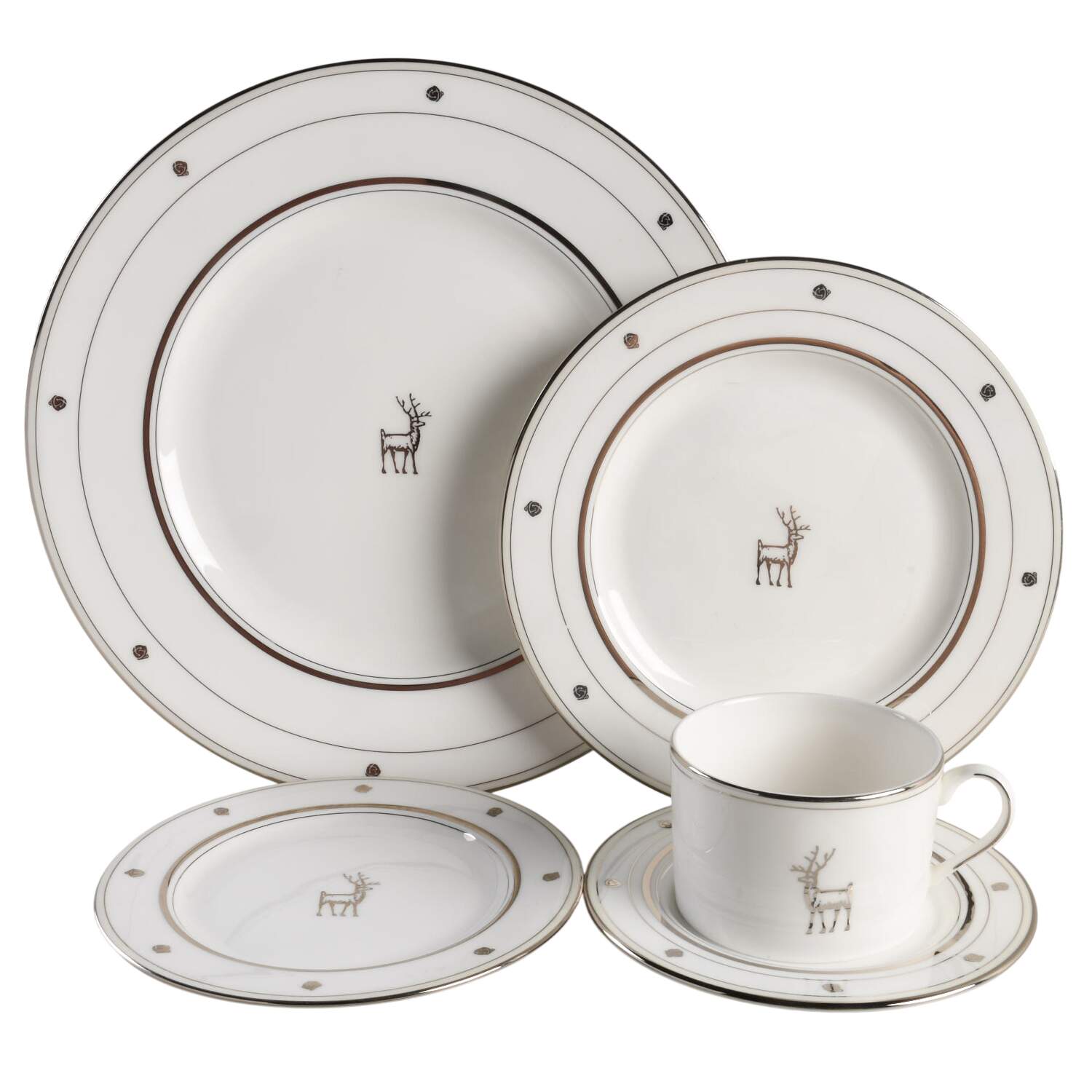 Donner Road 5 Piece Place Setting by Lenox-1