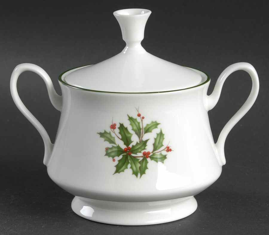 L101 (White) Sugar Bowl & Lid by Lenox-1