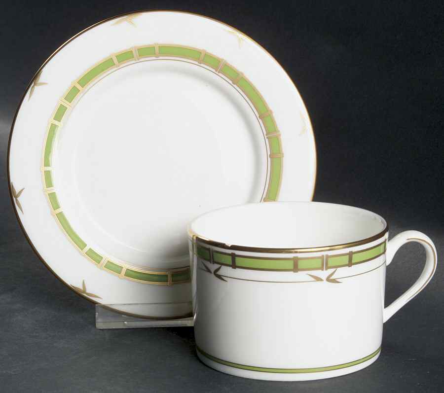 Pompano Point Flat Cup & Saucer Set by Lenox-1