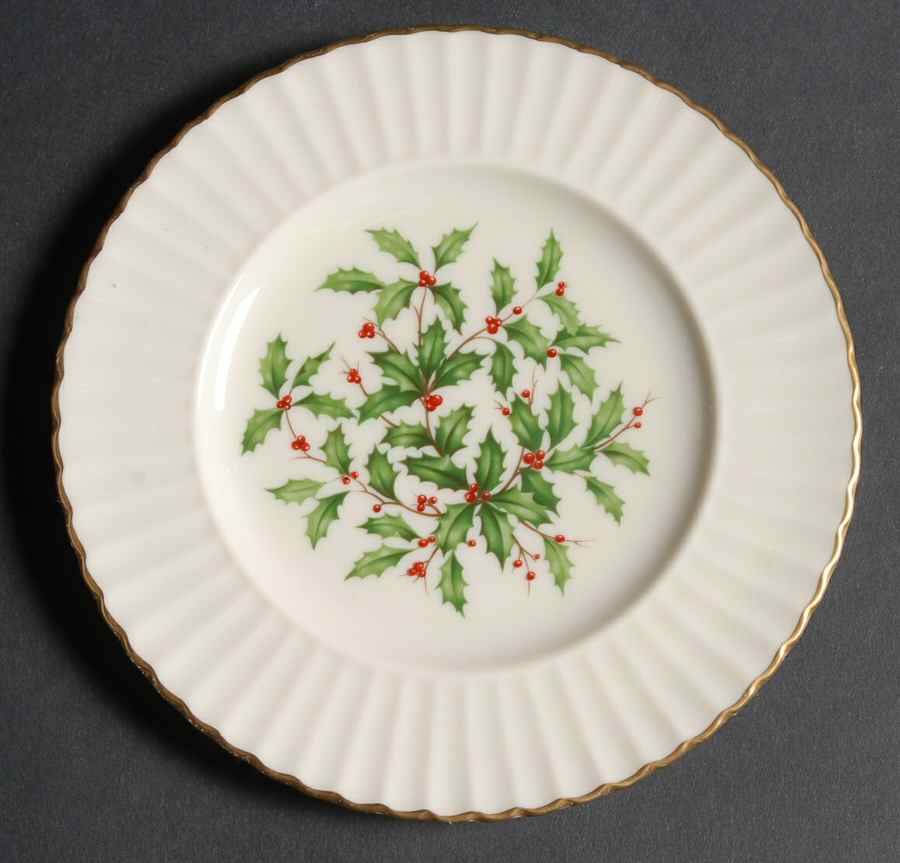 Hollyberry (No Enamel) Bread & Butter Plate by Lenox-1