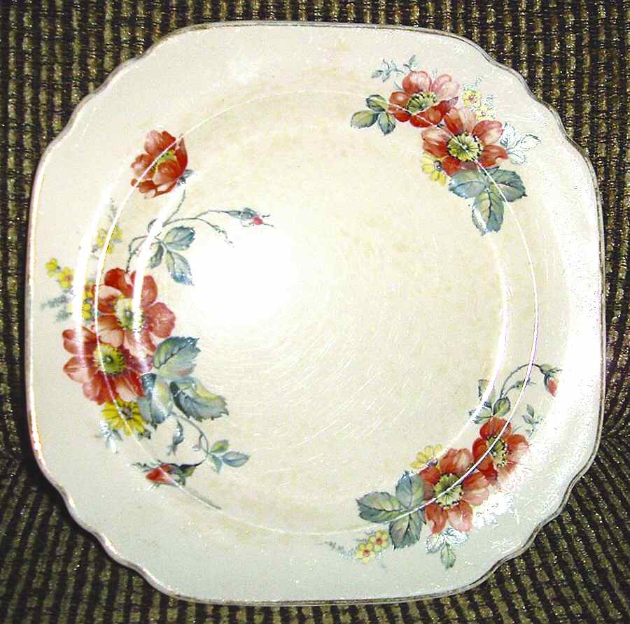 LIA107 Square Luncheon Plate by Limoges-American-1
