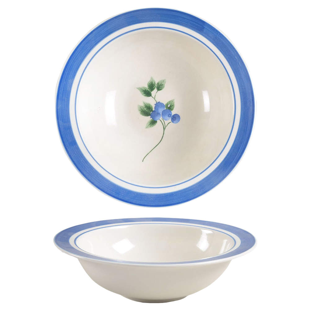 Blueberry 9" Round Vegetable Bowl by LL Bean-1