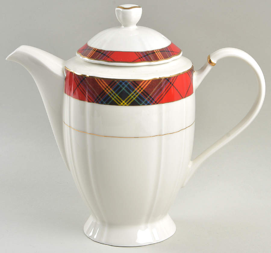 Westbridge Tartan Coffee Pot & Lid by Ralph Lauren China-1