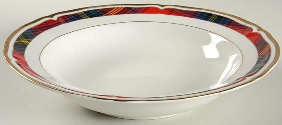 Westbridge Tartan Large Rim Soup Bowl by Ralph Lauren China-1