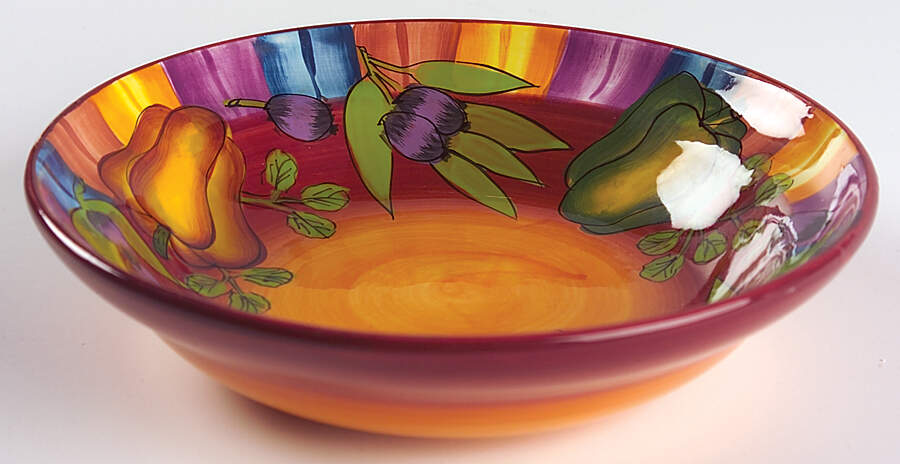 Peas in a Pod Coupe Soup Bowl by Laurie Gates-1