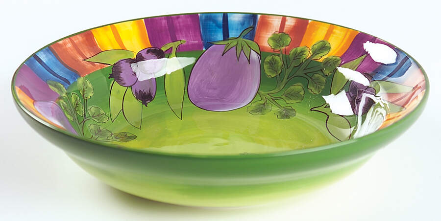 Peas in a Pod Coupe Soup Bowl by Laurie Gates-1
