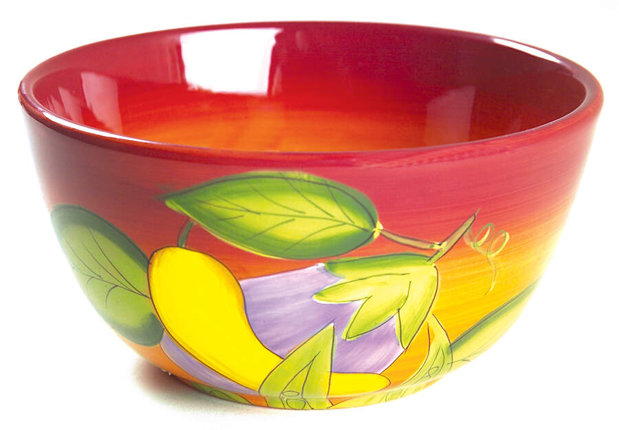 Peas in a Pod Coupe Cereal Bowl by Laurie Gates-1