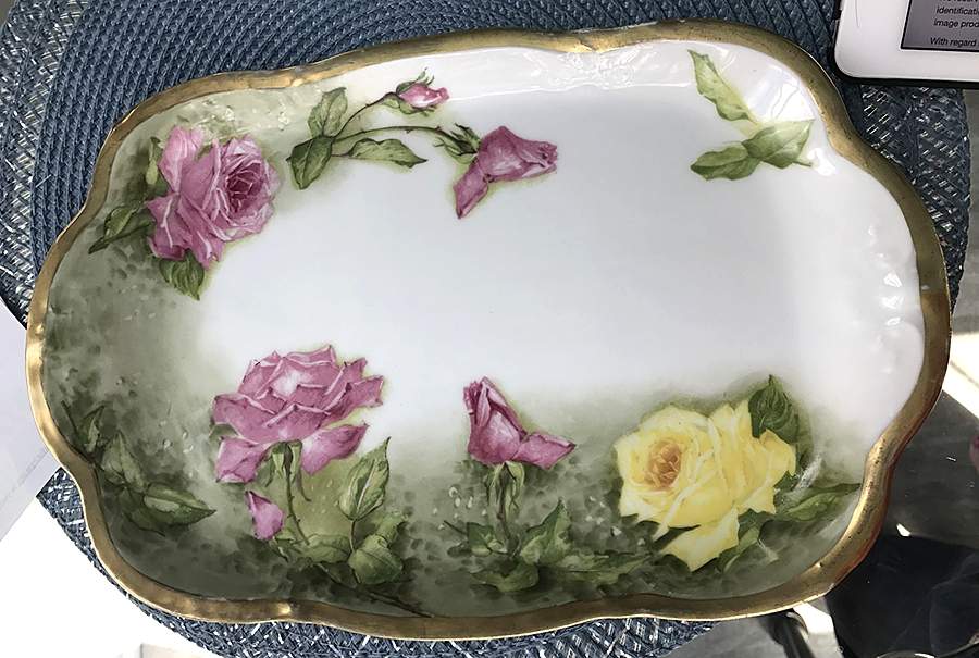 LNT242 12" Oval Serving Platter by Lanternier-1