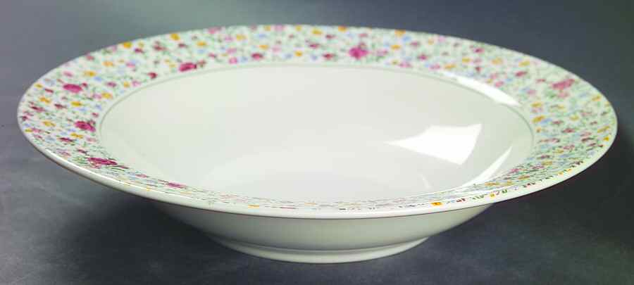 Belle Fleur Rim Soup Bowl by Ralph Lauren China-1