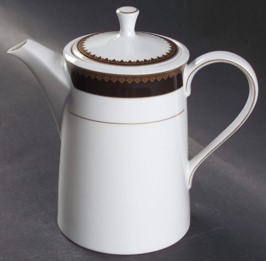 Hastings Chocolate Coffee Pot & Lid by Ralph Lauren China-1