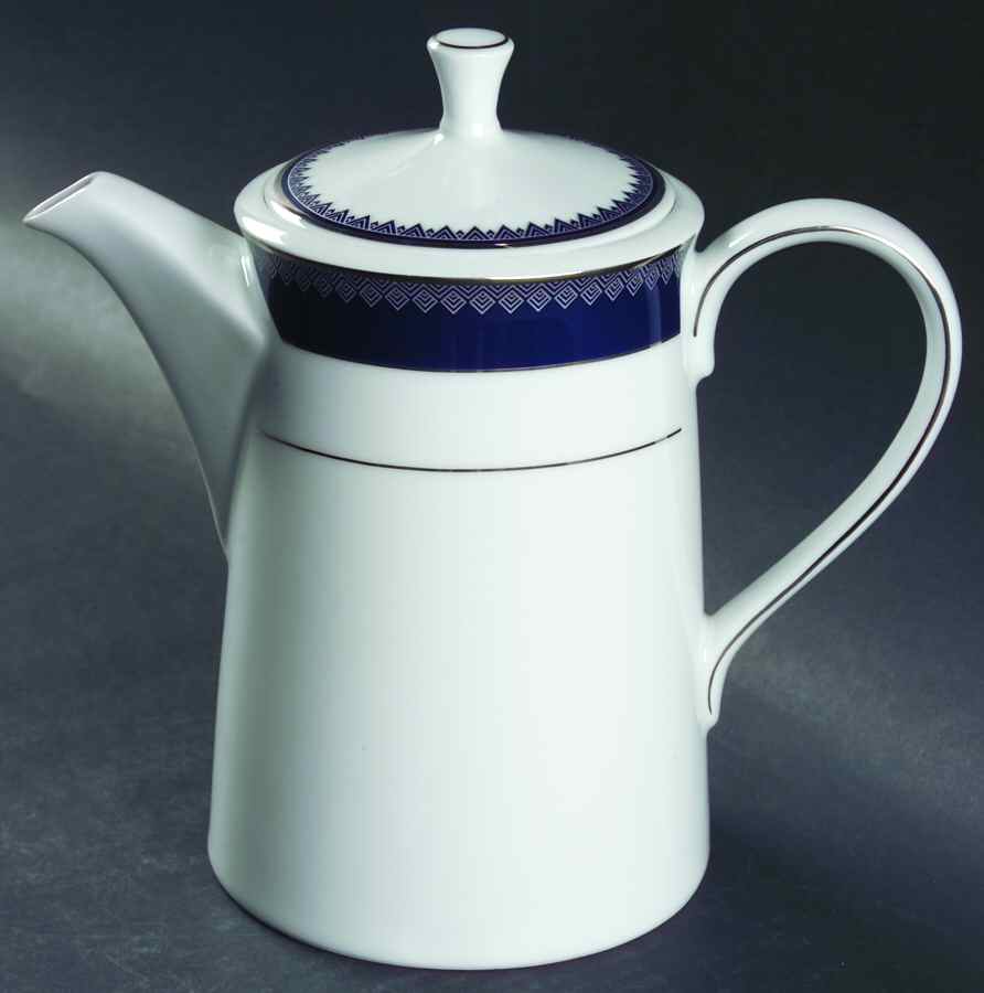 Hastings Cobalt Coffee Pot & Lid by Ralph Lauren China-1