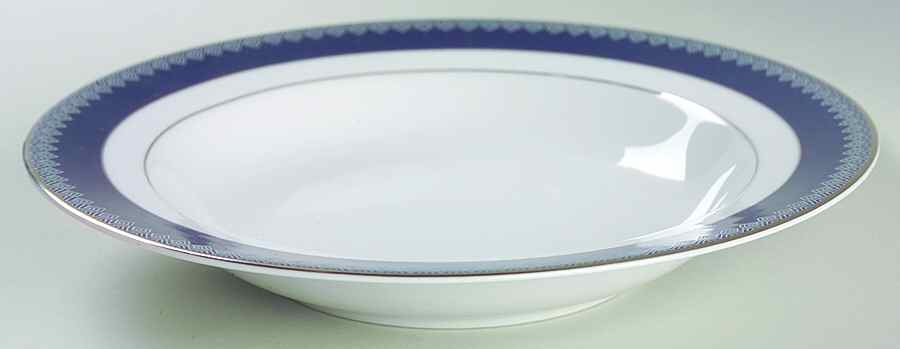 Hastings Cobalt Rim Soup Bowl by Ralph Lauren China-1
