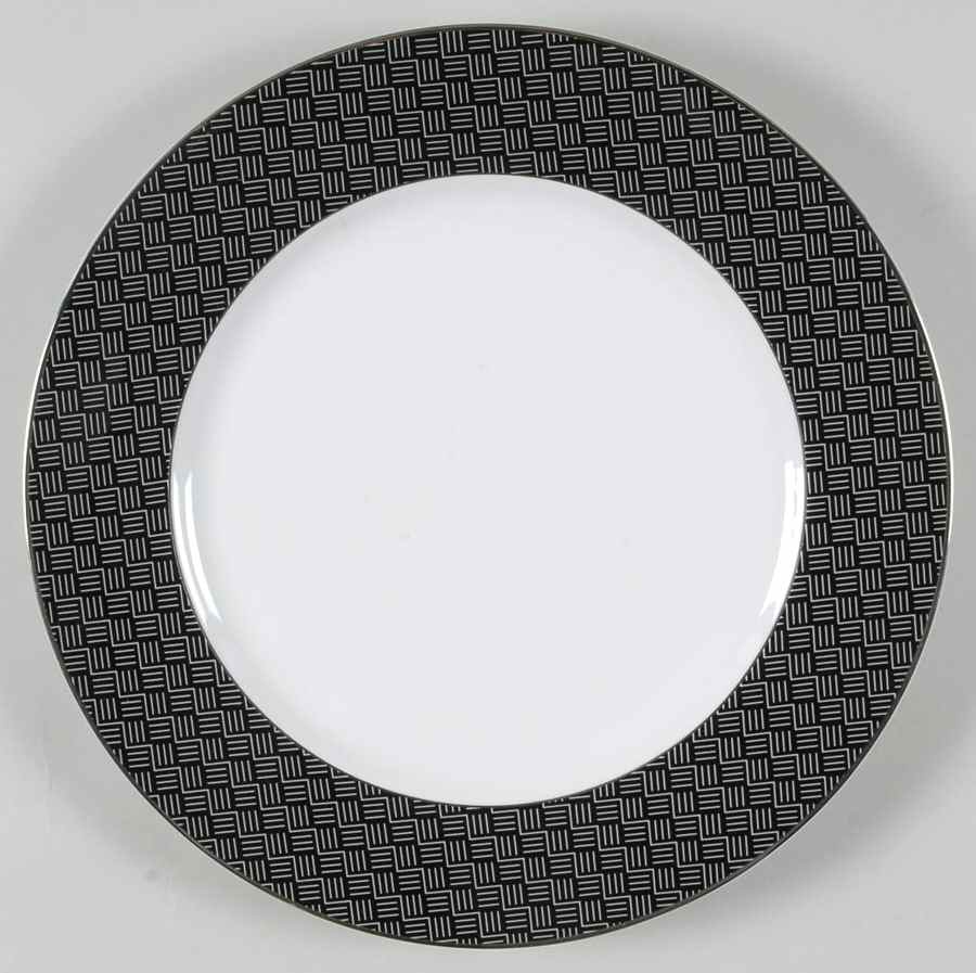 Hastings Ebony 12" Chop Plate (Round Platter) by Ralph Lauren China-1