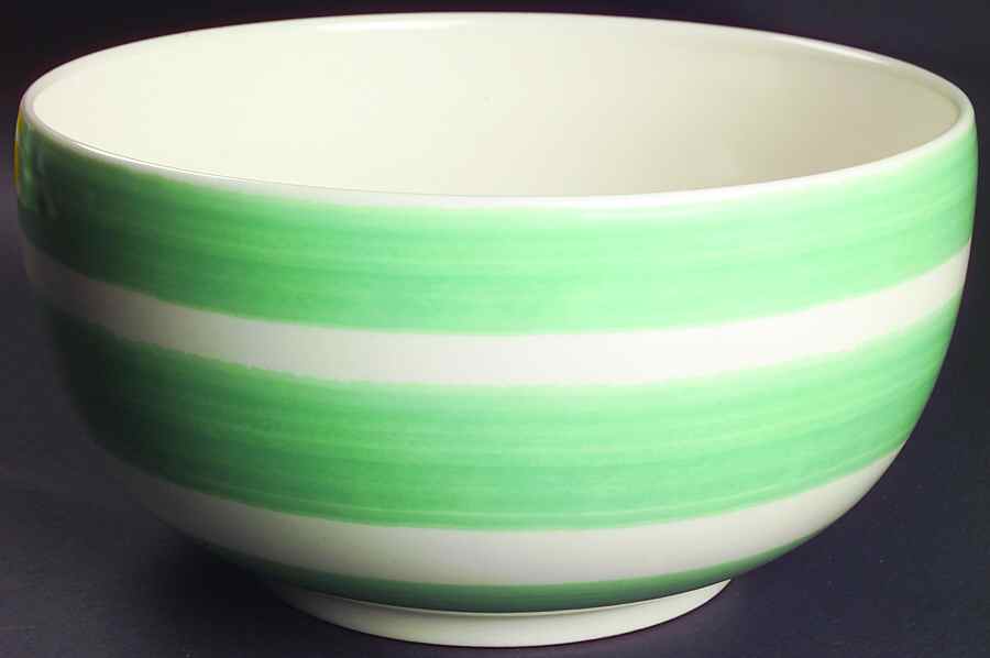 Maritime Stripe 11" Large Salad Serving Bowl by Ralph Lauren China-1