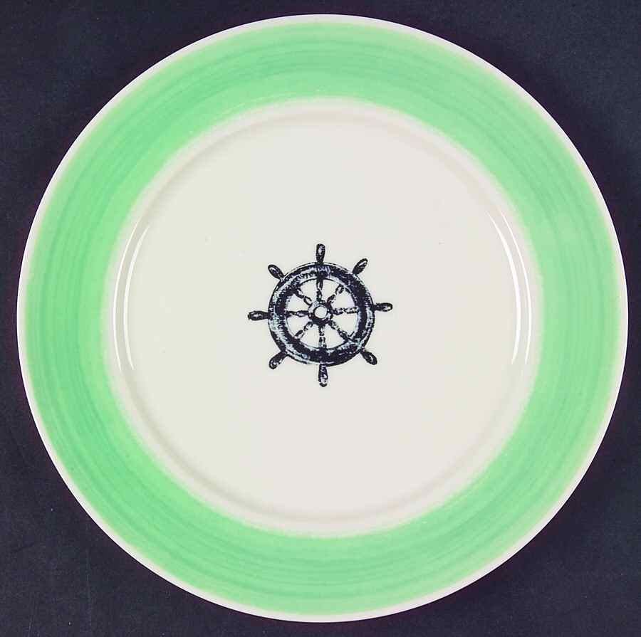 Maritime Stripe Salad Plate by Ralph Lauren China-1