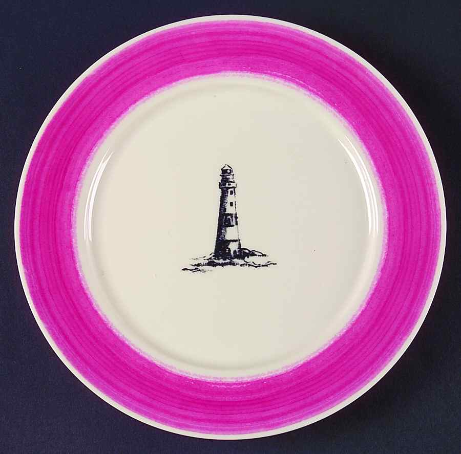 Maritime Stripe Salad Plate by Ralph Lauren China-1