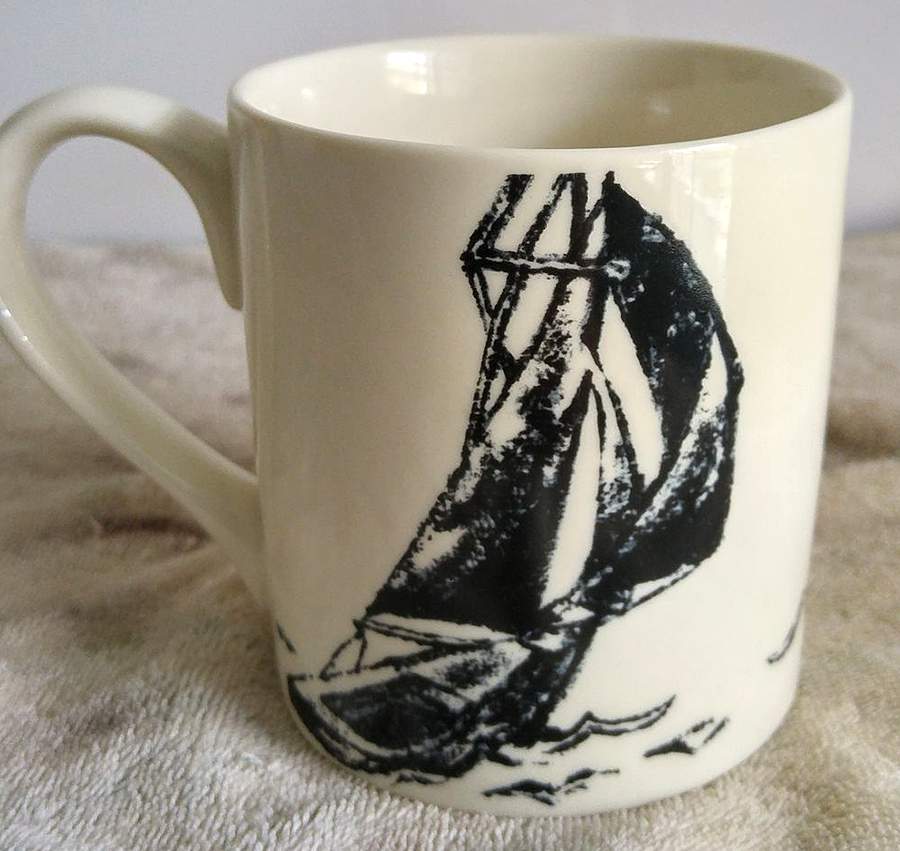 Maritime Stripe Mug by Ralph Lauren China-1