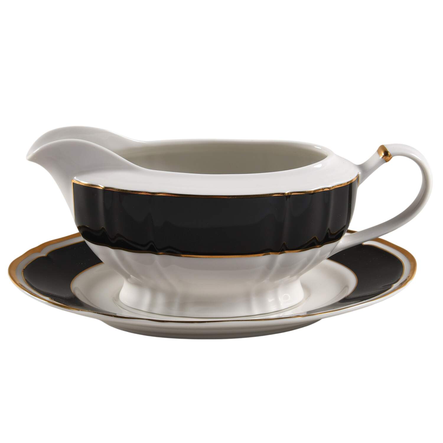Harwick Gravy Boat & Underplate by Ralph Lauren China-1
