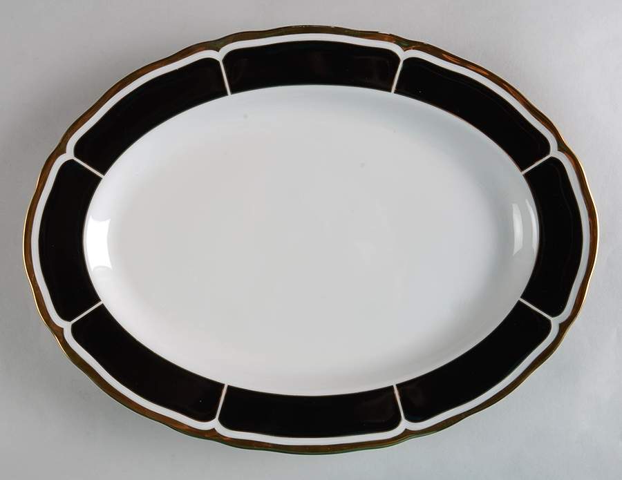 Harwick 14" Oval Serving Platter by Ralph Lauren China-1