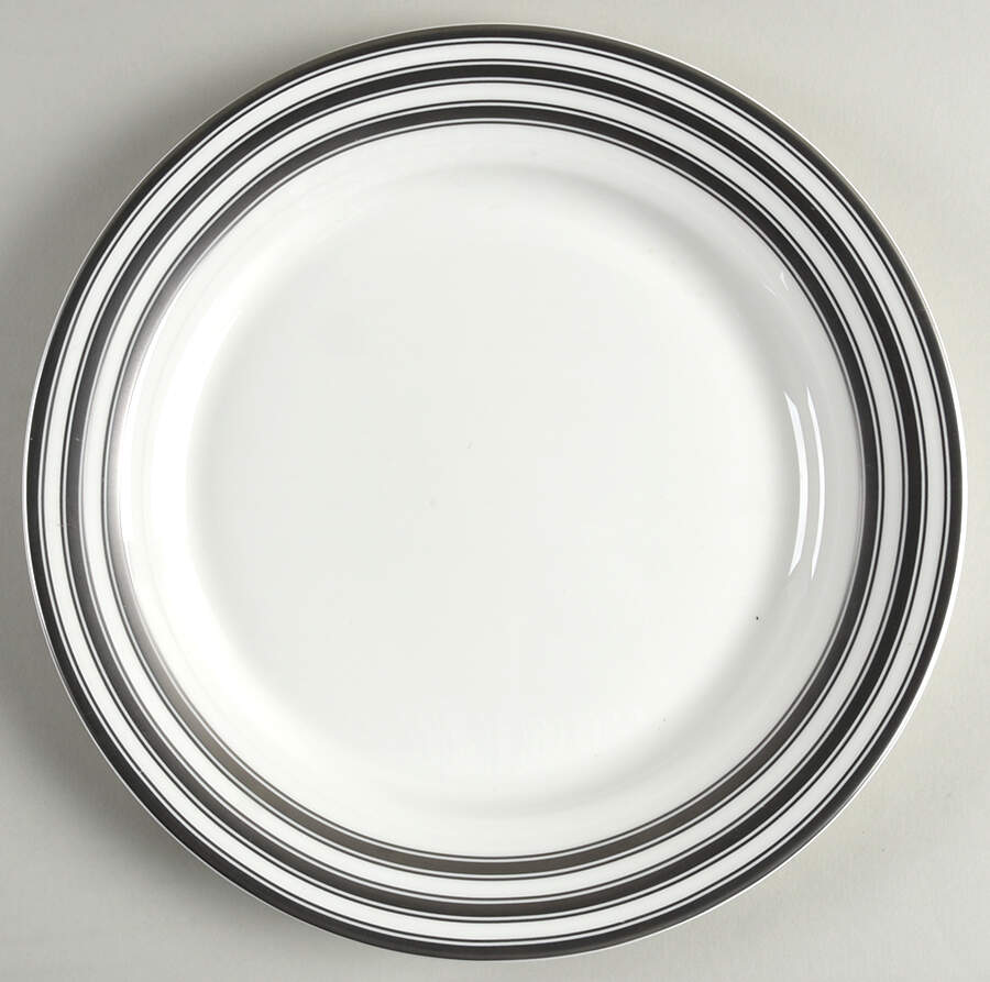 Morgan Platinum 12" Chop Plate (Round Platter) by Ralph Lauren China-1
