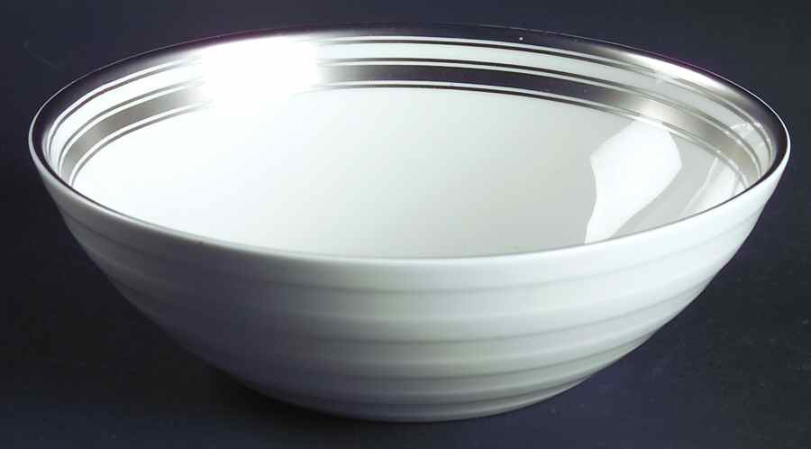 Morgan Platinum Soup/Cereal Bowl by Ralph Lauren China-1