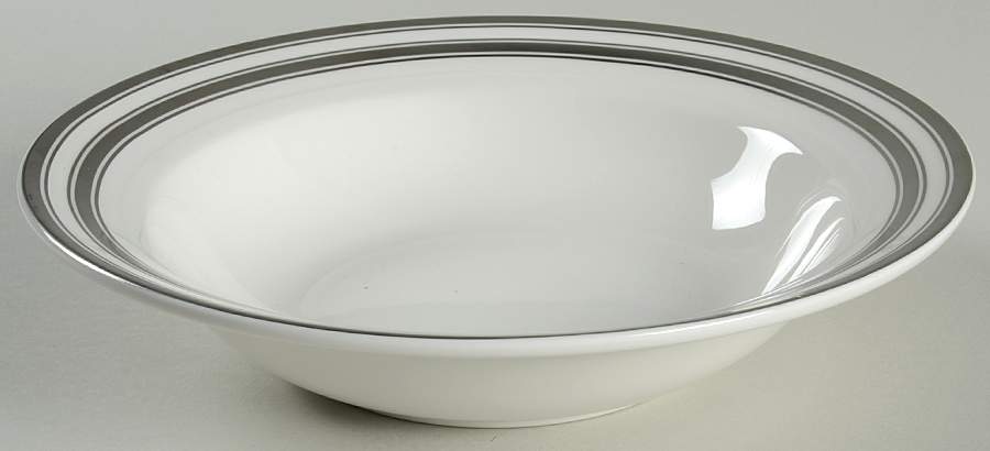 Morgan Platinum 9" Large Fruit Bowl by Ralph Lauren China-1