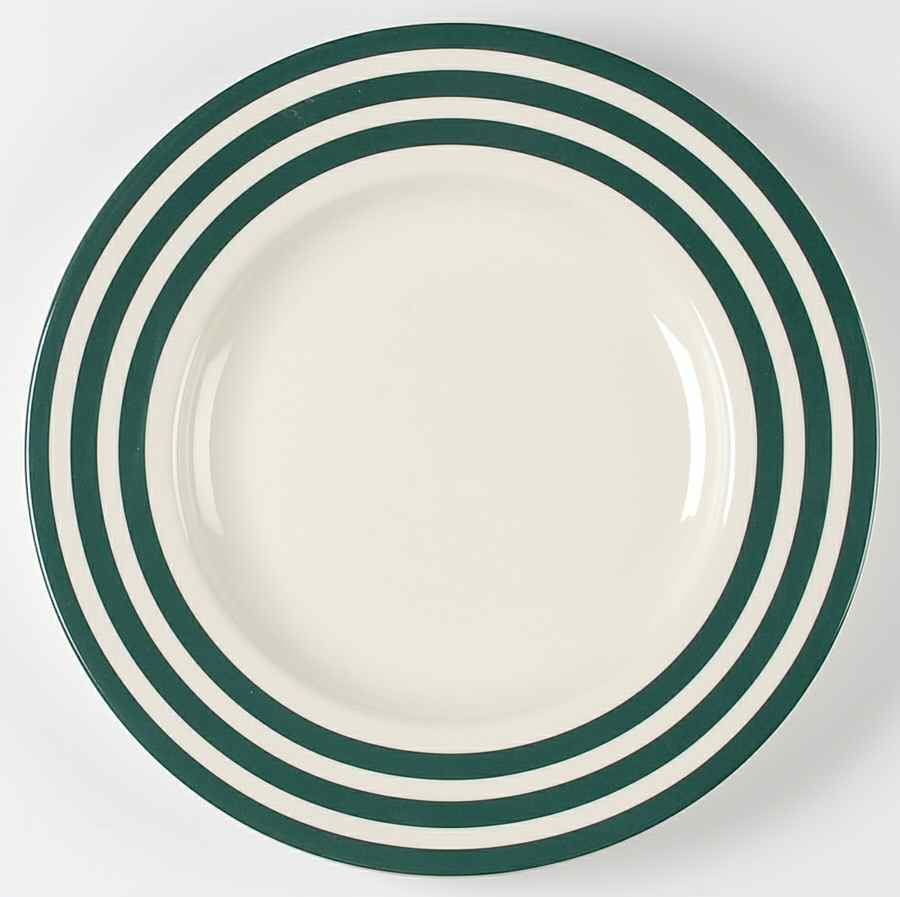 Cafe Stripe Green 16" Chop Plate (Round Platter) by Ralph Lauren China-1