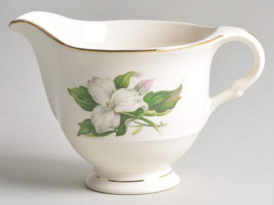 Trillium Creamer by Limoges-American-1