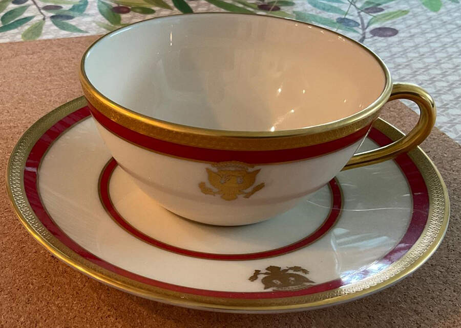 Exhibit Collection Flat Cup & Saucer Set by Lenox-1