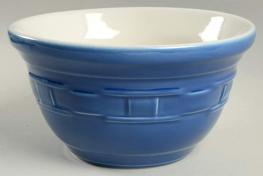Woven Traditions Cornflower 8" Mixing Bowl by Longaberger-1